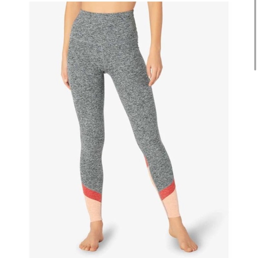 Beyond Yoga Space Dye Colorblock legging size small